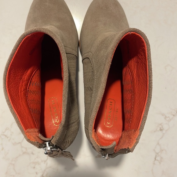 Coach suede booties - Picture 2 of 4